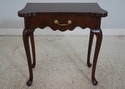 68290: Cherry Queen Anne Flip Top Hall Games Table