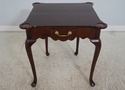 68290: Cherry Queen Anne Flip Top Hall Games Table