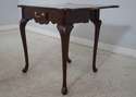 68290: Cherry Queen Anne Flip Top Hall Games Table