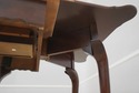 68290: Cherry Queen Anne Flip Top Hall Games Table