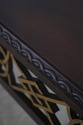 68148: BAKER Chippendale Large Mahogany Library Ta