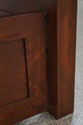 68026: STICKLEY Mission Oak Twin Size Trundle Bed