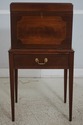 L67433: HENKEL HARRIS Federal Inlaid Mahogany Silv