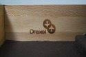 68155: DREXEL Mahogany Server w. Slide Open Top