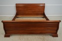 67483: STICKLEY King Size Cherry Sleigh Bed