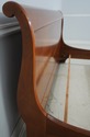 67483: STICKLEY King Size Cherry Sleigh Bed
