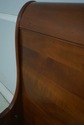 67483: STICKLEY King Size Cherry Sleigh Bed