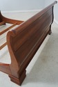 67483: STICKLEY King Size Cherry Sleigh Bed