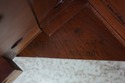 67483: STICKLEY King Size Cherry Sleigh Bed