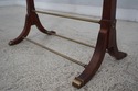 63840EC: BOMBAY Regency Style Mahogany & Brass Bla