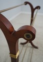 63840EC: BOMBAY Regency Style Mahogany & Brass Bla