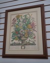 F63819EC: Set of 4 Custom Framed Floral Anniversar