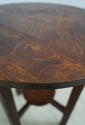 F63851EC: L&JG STICKLEY Antique Round Mission Oak 