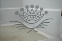 63799EC: Queen Anne Design Beveled & Etched Glass 