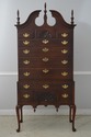 58550EC: STATTON Oxford Cherry New England Highboy