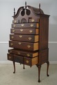 58550EC: STATTON Oxford Cherry New England Highboy