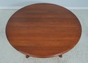 L63770EC: STICKLEY 60 inch Round Cherry Dining Roo