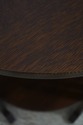 67852: STICKLEY Round Mission Oak Lamp Table