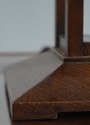 67846: STICKLEY Mission Oak Slag Glass Table Lamp