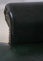 67596: Set of 4 OLD HICKORY TANNERY Green Leather 