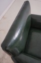 67596: Set of 4 OLD HICKORY TANNERY Green Leather 