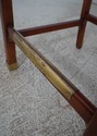 67596: Set of 4 OLD HICKORY TANNERY Green Leather 