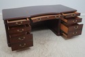 67104: HENKEL HARRIS MOORE Leather Top Mahogany Ex
