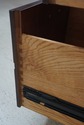67104: HENKEL HARRIS MOORE Leather Top Mahogany Ex