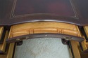 67104: HENKEL HARRIS MOORE Leather Top Mahogany Ex