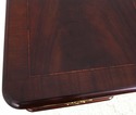 67104: HENKEL HARRIS MOORE Leather Top Mahogany Ex