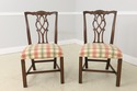 L55304EC: Set Of 8 KINDEL Mahogany Chippendale Din