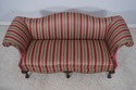 63717EC: SOUTHWOOD Clawfoot Mahogany Striped Uphol