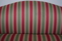 63717EC: SOUTHWOOD Clawfoot Mahogany Striped Uphol