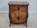 F63676EC: Pair Venetian Paint Decorated Commode Ni