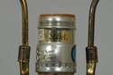 F63814EC: Pair STIFFEL Brass & Crystal French Rege