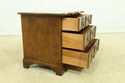 51821EC: HENREDON 3 Drawer Oak Nightstand Accent C