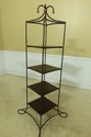 51815EC: Iron 4 Tiered Curio Display Rack