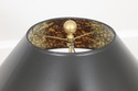 LF55391EC: CHAPMAN Brass Table Lamp w. Black Shade