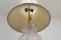 LF55389EC: High Quality Etched Crystal Table Lamp 