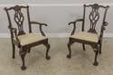 L59661EC: Set of 10 STICKLEY Chippendale Mahogany 