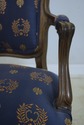 67992: Pair Vintage French Louis XV Style Open Arm