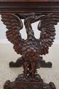 F59842: American Black Forrest Carved Walnut Winge