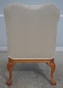 24778: ETHAN ALLEN Claw Foot Carved Open Library C