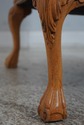 24778: ETHAN ALLEN Claw Foot Carved Open Library C