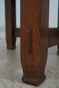 F67995: STICKLEY Mission Oak Antique Round Dining 