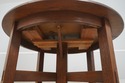 F67995: STICKLEY Mission Oak Antique Round Dining 