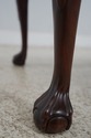 63964: Newly Upholstered Damask Clawfoot Mahogany 