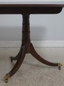L72617: STICKLEY Regency Style Mahogany Double Ped