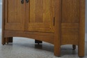 72583: STICKLEY Mission Oak Corner Cupboard Cabine