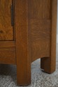 72583: STICKLEY Mission Oak Corner Cupboard Cabine